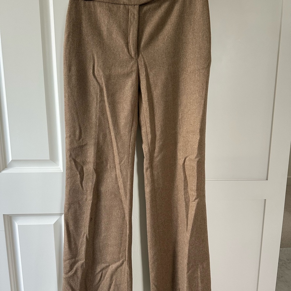 Calvin Klein Beige Wool Blend Fabric